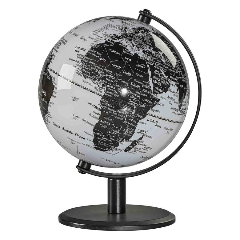 Desk Globe Wild & Wolf Monochrome 