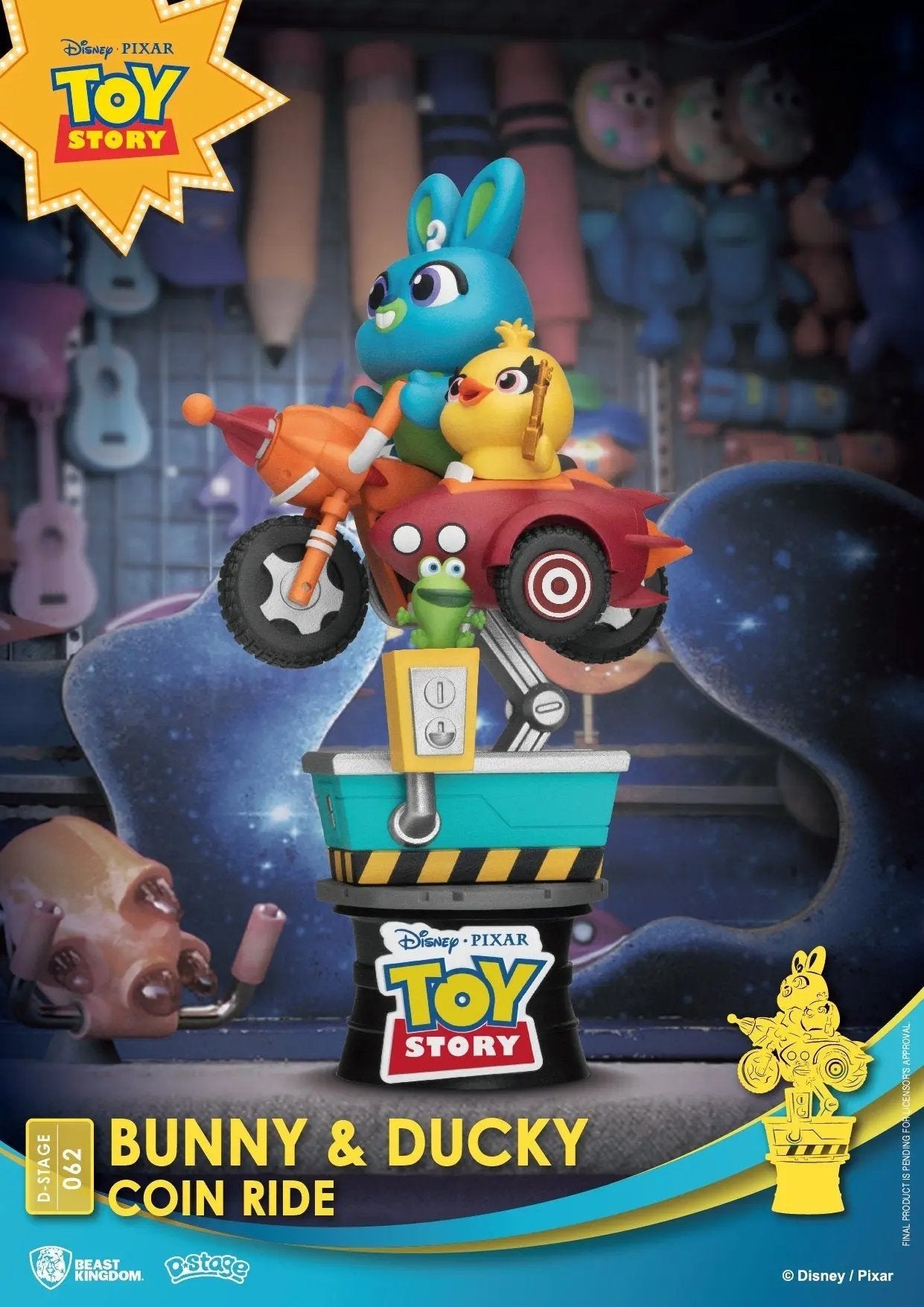 BEAST KINGDOM D-Stage Bunny & Ducky Coin Ride Collectible Ultra Tokyo Connection 