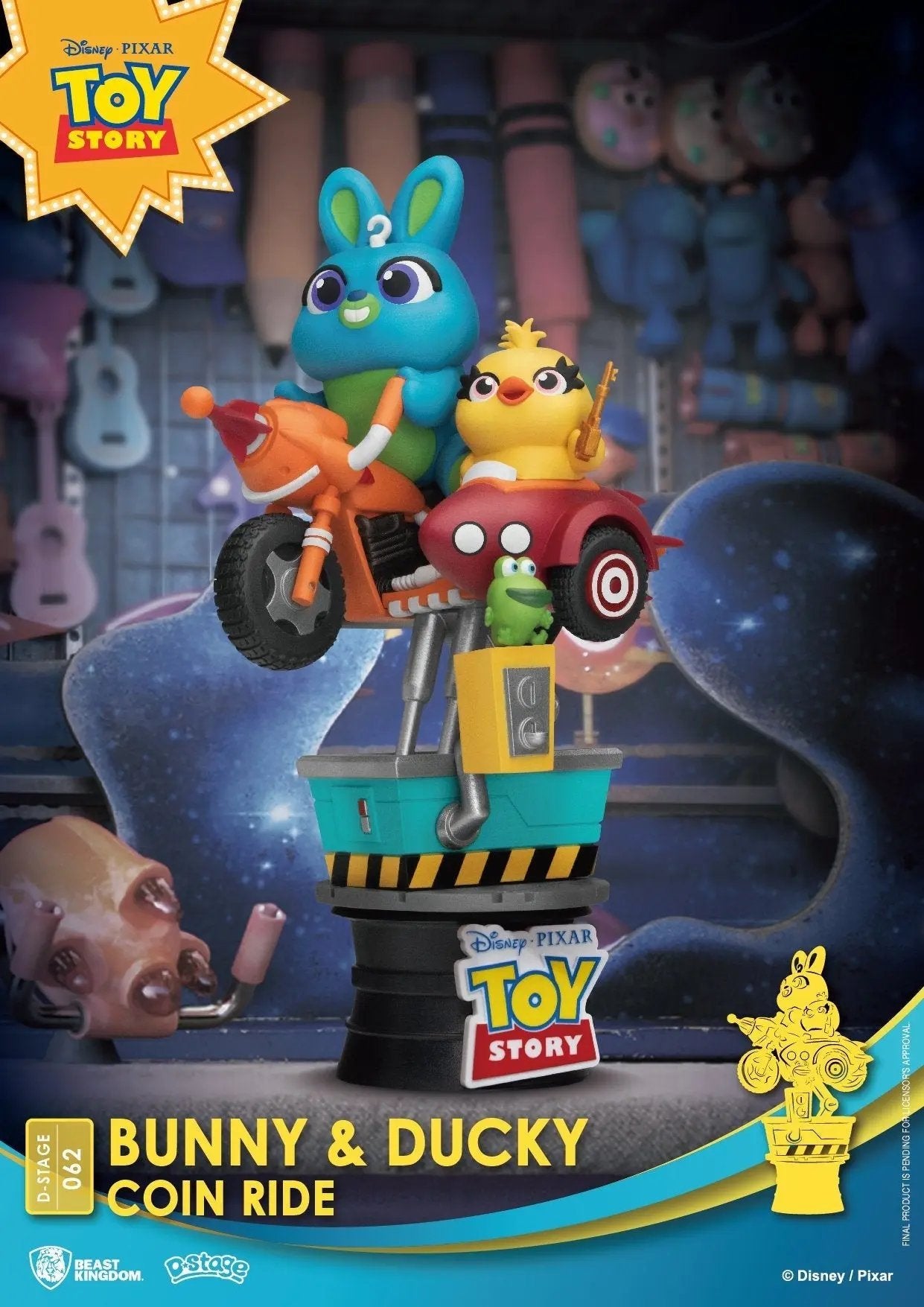 BEAST KINGDOM D-Stage Bunny & Ducky Coin Ride Collectible Ultra Tokyo Connection 