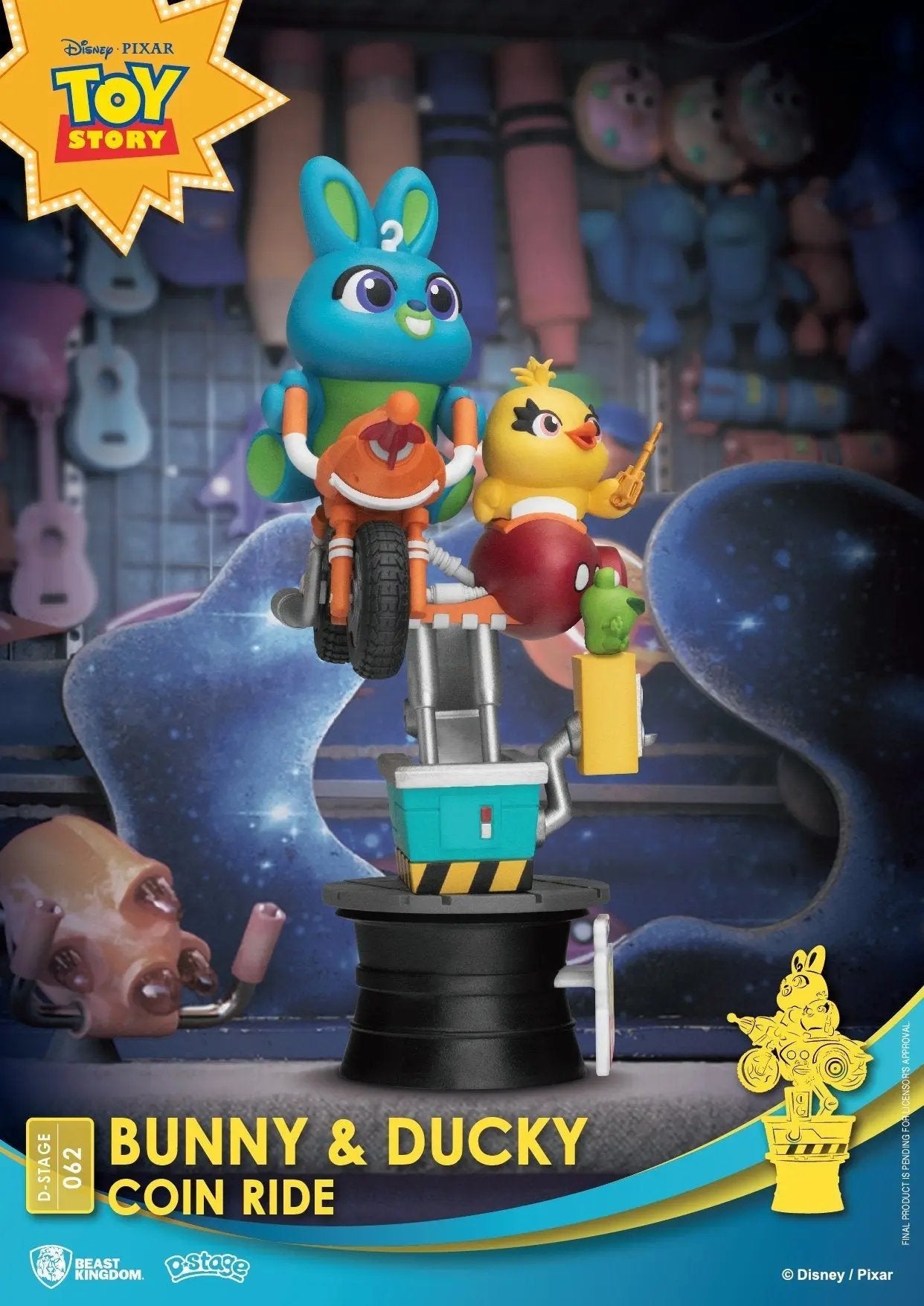 BEAST KINGDOM D-Stage Bunny & Ducky Coin Ride Collectible Ultra Tokyo Connection 