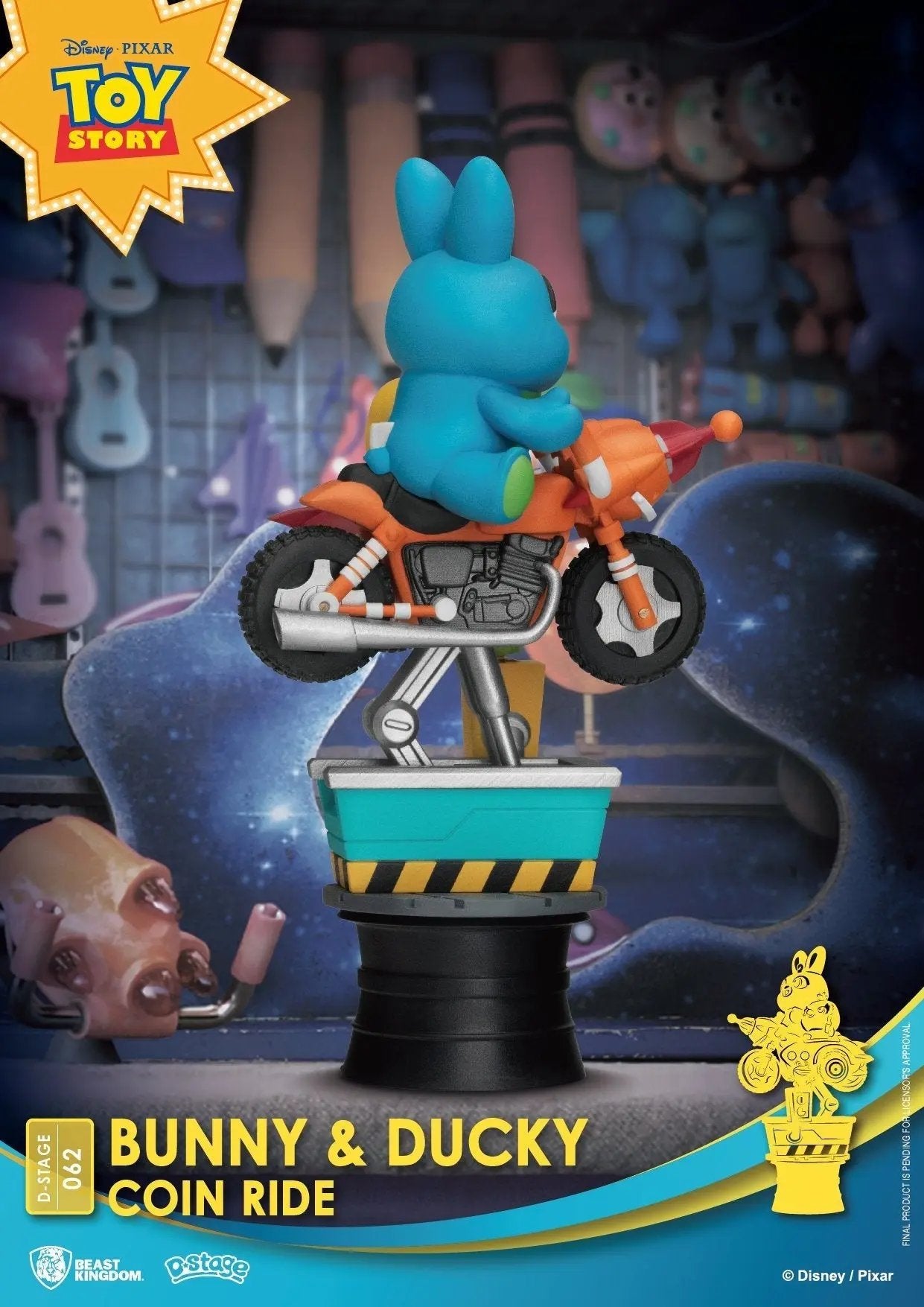 BEAST KINGDOM D-Stage Bunny & Ducky Coin Ride Collectible Ultra Tokyo Connection 