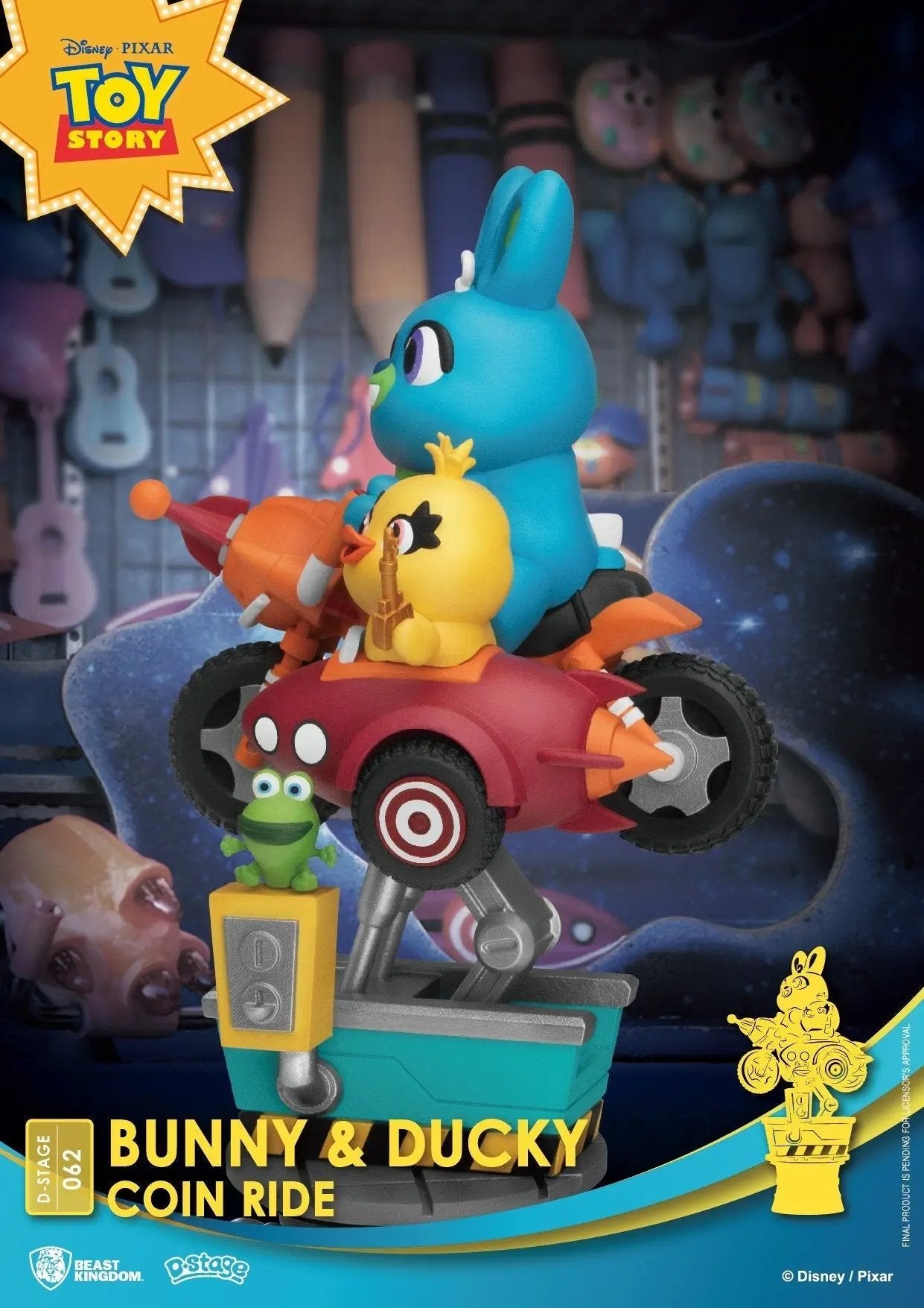 BEAST KINGDOM D-Stage Bunny & Ducky Coin Ride Collectible Ultra Tokyo Connection 