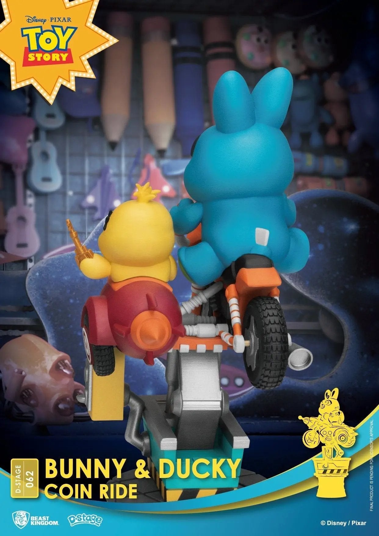 BEAST KINGDOM D-Stage Bunny & Ducky Coin Ride Collectible Ultra Tokyo Connection 