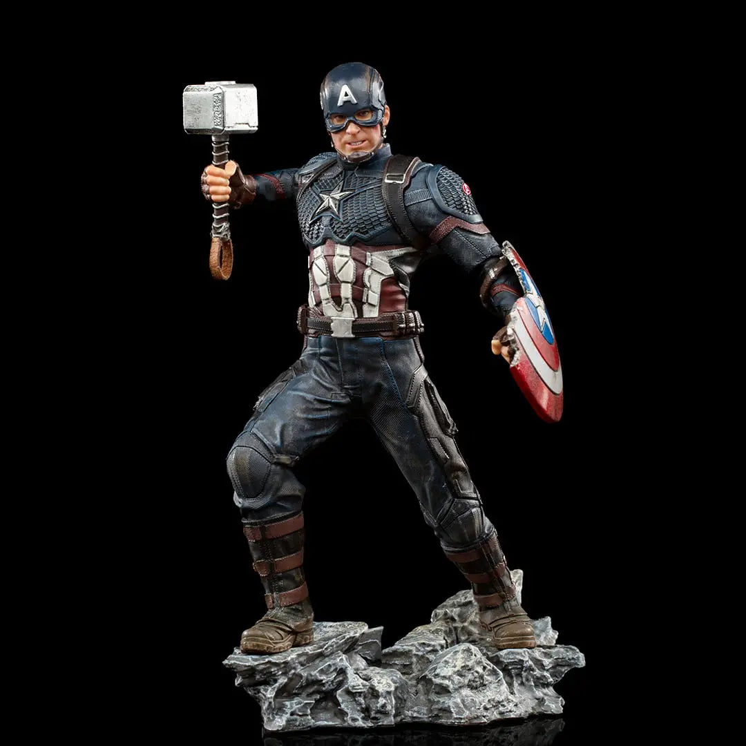 IRON STUDIOS Captain America Ultimate BDS Art Scale 1/10 - The Infinity Saga Collectibles Iron Studios 
