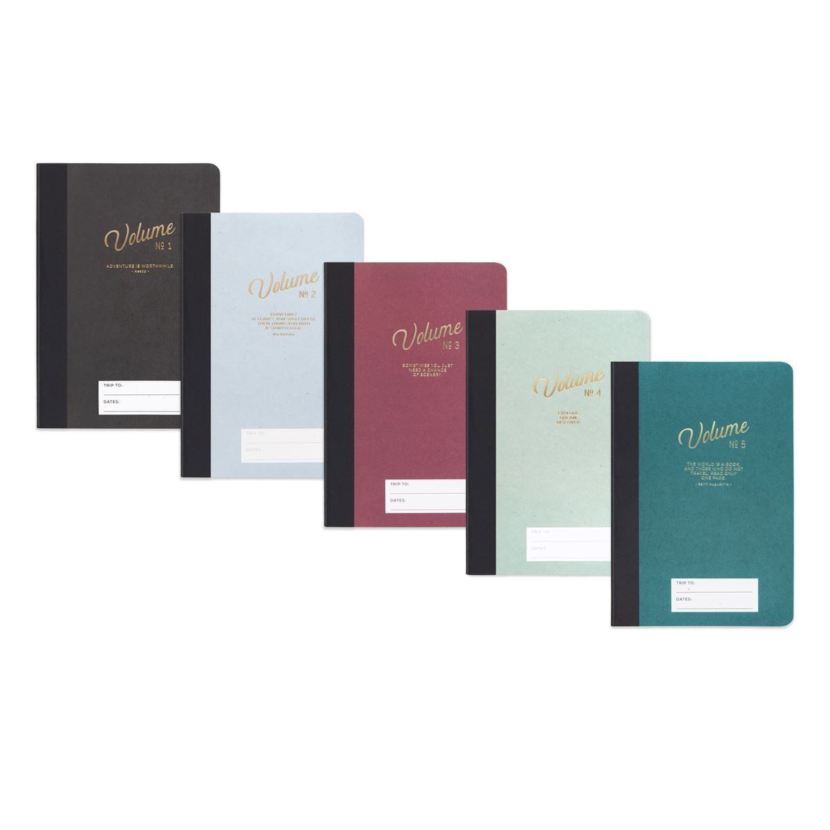 DESIGNWORKS INK - Adventure Travel Notebook Set Notebook Set Designworks Ink 