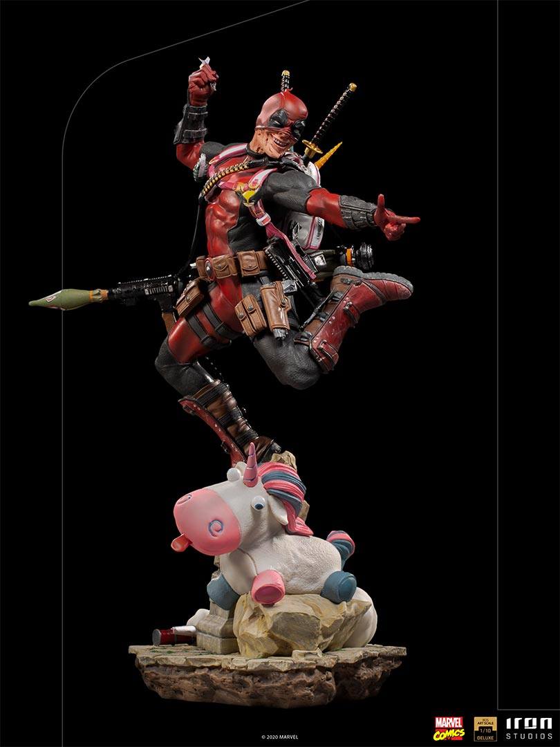 IRON STUDIOS Deadpool Deluxe BDS Art Scale 1/10 - Marvel Comics Scale Models Iron Studios 