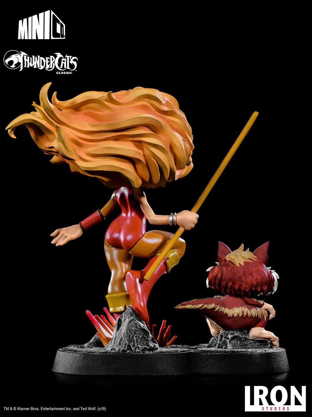 IRON STUDIOS MiniCo Thundercats - Cheetara & Snarf Collectible Iron Studios 