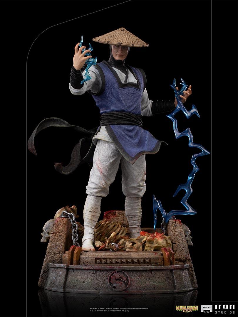 PREORDER - IRON STUDIOS - Raiden Art Scale 1/10 - Mortal Kombat Collectible Iron Studios 