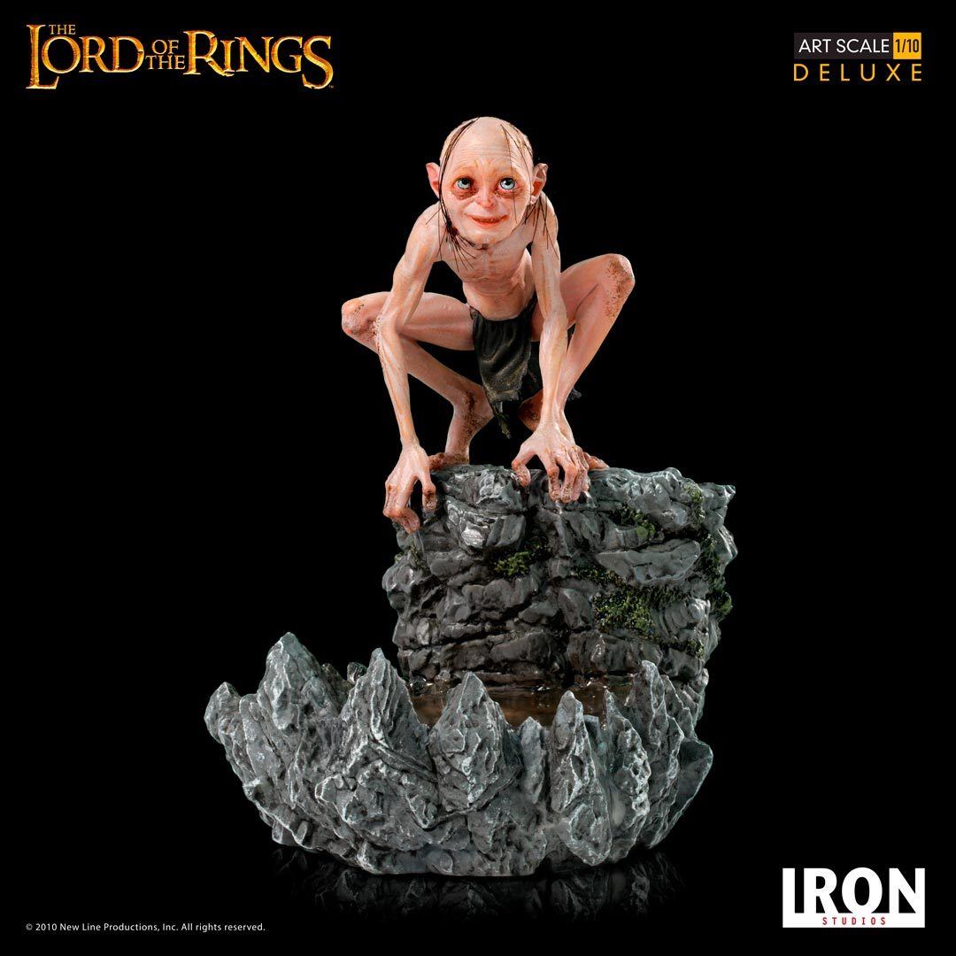 IRON STUDIOS - Gollum Deluxe Art Scale 1/10 - Lord of the Rings Collectible Iron Studios 