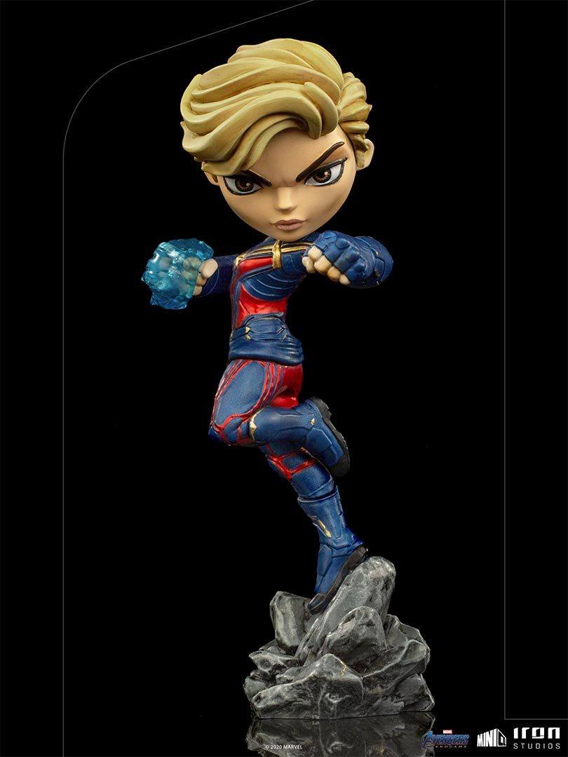 IRON STUDIOS - Minico Captain Marvel - Avengers Endgame Collectible Iron Studios 