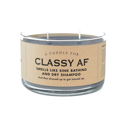 Classy AF candle/soap