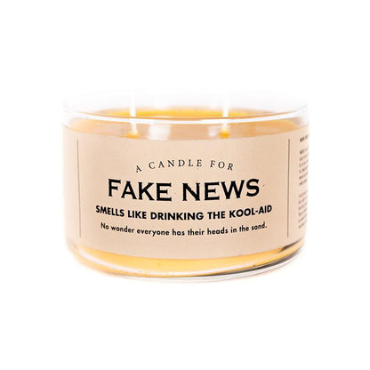 Fake News candle/soap