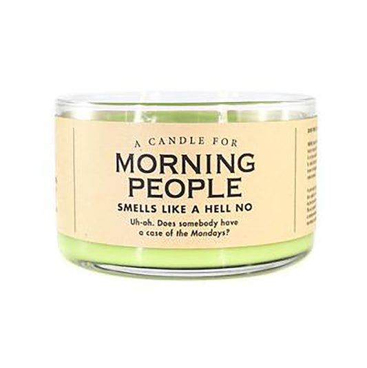 Morning People candle/soap