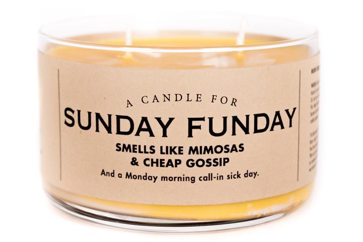 WHISKEY RIVER SOAP CO - Sunday Funday Candle Whiskey River Soap Co 