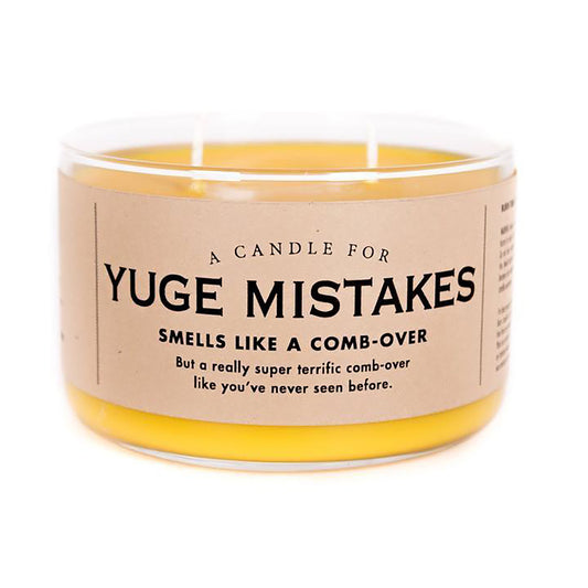 Yuge Mistakes candle/soap