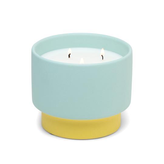 PADDYWAX - Color Block Candle - Yellow/Mint - Minty Verde Candle Paddywax 