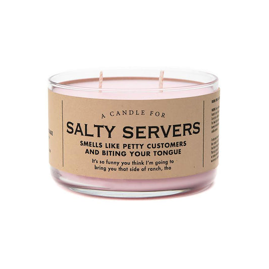 Salty Servers candle/soap