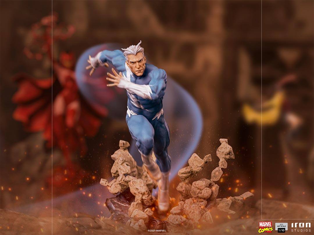 IRON STUDIOS Quicksilver BDS Art Scale 1/10 - Marvel Comics Collectibles Iron Studios 