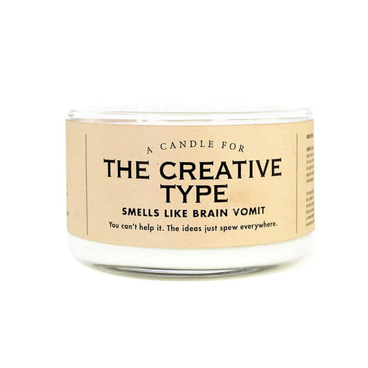 Creative Type candle/soap