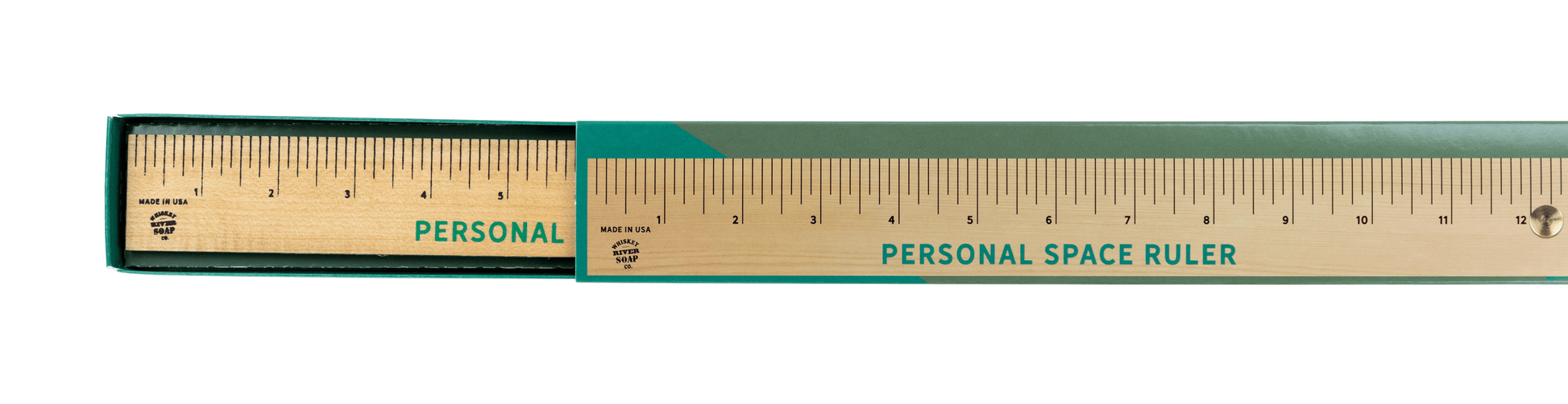 WHISKEY RIVER SOAP CO - Personal Space Ruler For Dads Ruler Whiskey River Soap Co 