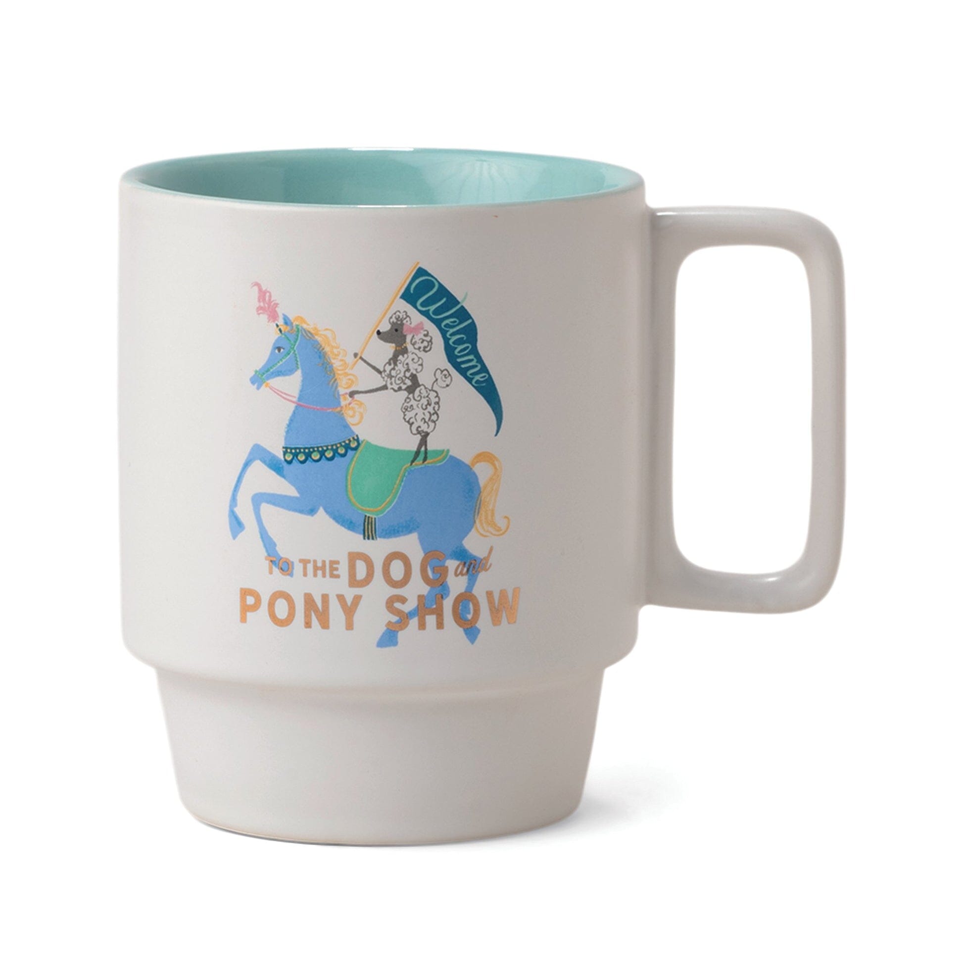 "Dog And Pony Show" - Ceramic Mug Mug Designworks Ink 