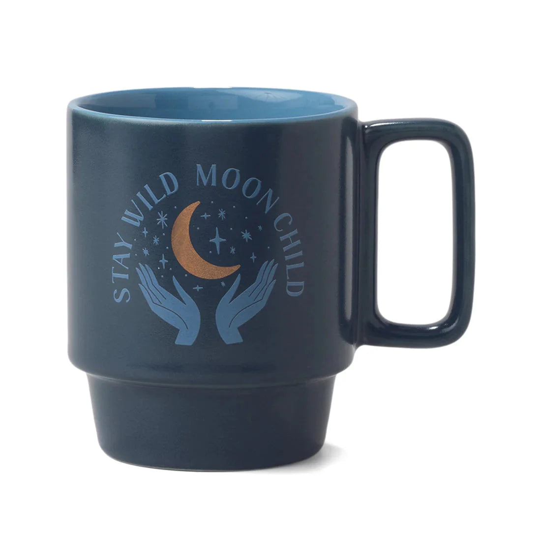 "Stay Wild, Moon Child" - Ceramic Mug Mug Designworks Ink 