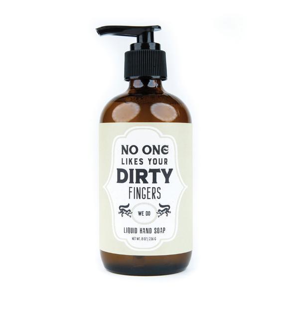 WHISKEY RIVER SOAP CO - Dirty Fingers Liquid Soap liquid hand soap Whiskey River Soap Co 