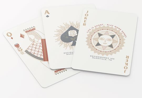 DESIGNWORKS INK - Shapes Playing Cards Playing Cards Designworks Ink 