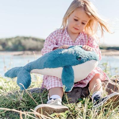 HURLEY WHALE - Soft Plush Plush O.B. Designs 