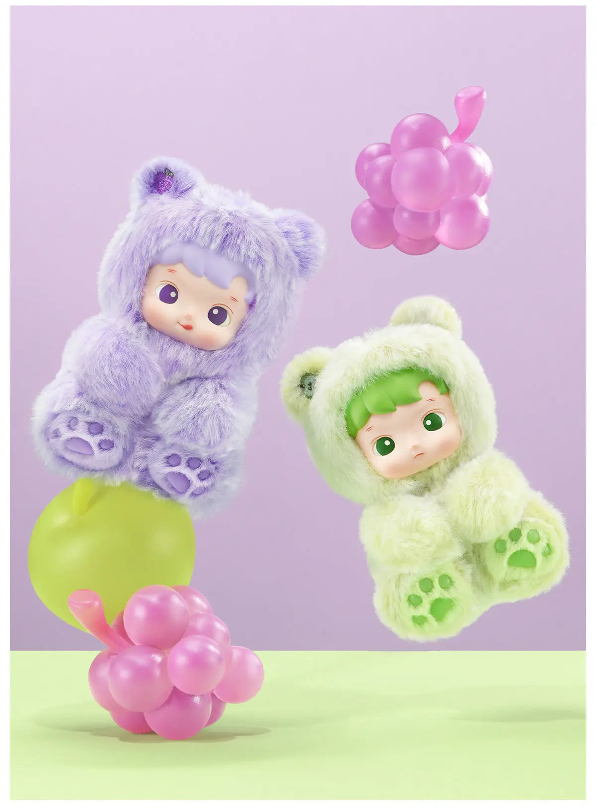 Hacipupu Gummy Bear Series - Vinyl Plush Pendant