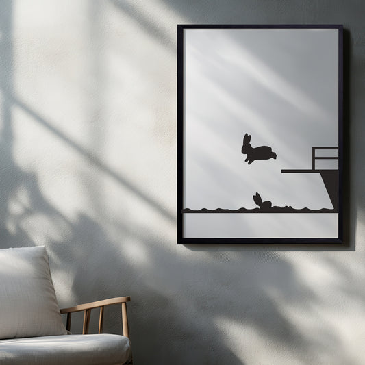 HAM Diving Print