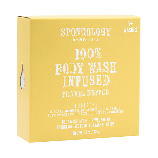 SPONGELLE Spongology Travel Buffer - Tuberose Body Wash Spongelle 