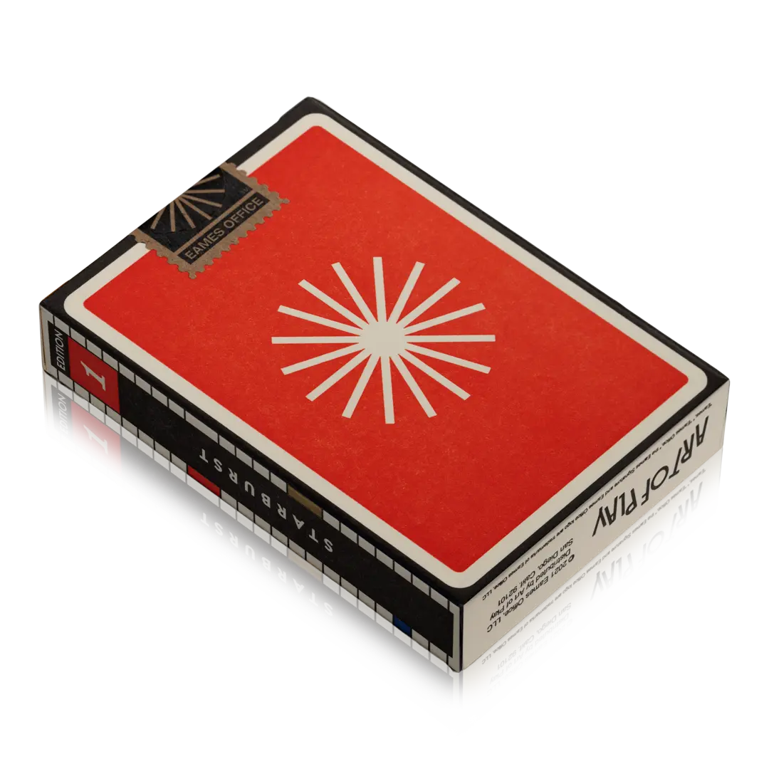 Eames "Starburst" Playing Cards