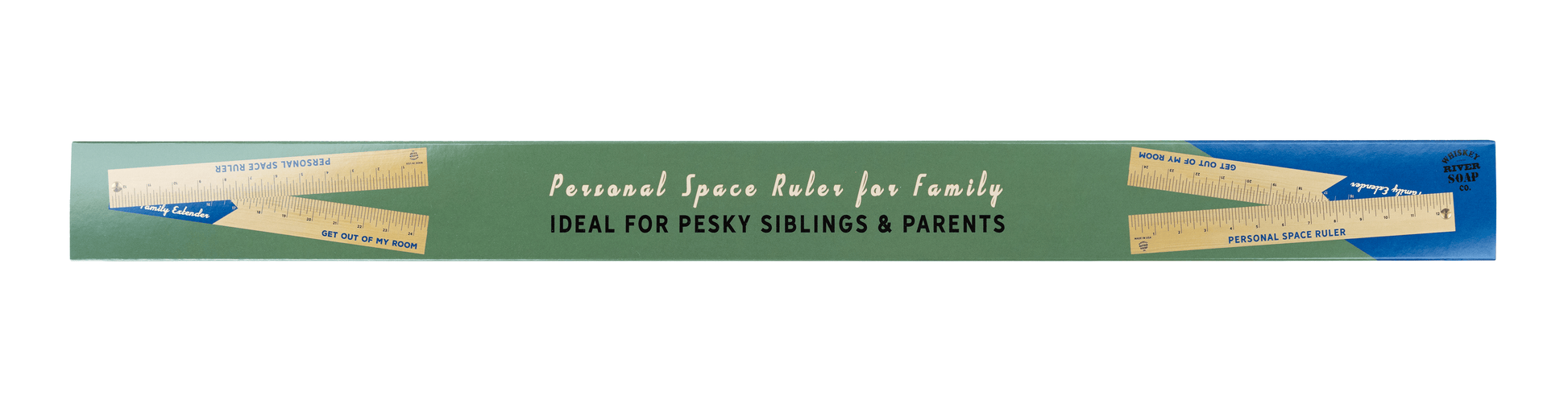 WHISKEY RIVER SOAP CO - Personal Space Ruler For Family Ruler Whiskey River Soap Co 