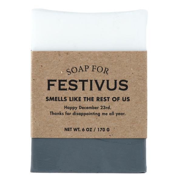 WHISKEY RIVER SOAP CO - Holiday Duo - Festivus Candle Whiskey River Soap Co Soap 