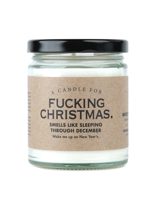 WHISKEY RIVER SOAP CO - Holiday Duo - F*cking Christmas Candle Whiskey River Soap Co Candle 