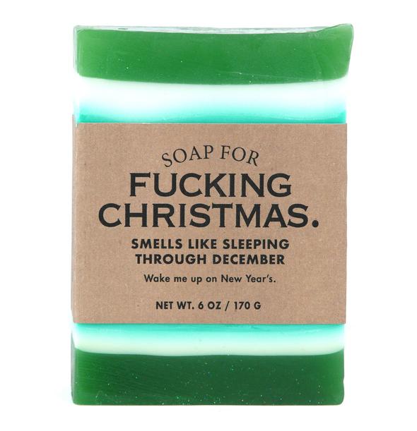 WHISKEY RIVER SOAP CO - Holiday Duo - F*cking Christmas Candle Whiskey River Soap Co Soap 