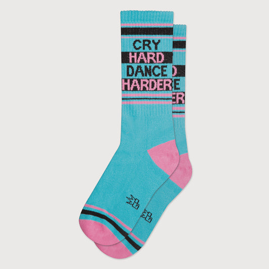 Cry Hard Dance Harder Socks