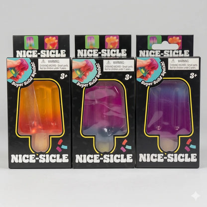 Set of Three Wannabe Nice-Sicle (Gelatin Squish)
