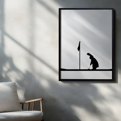 HAM Golfing Print