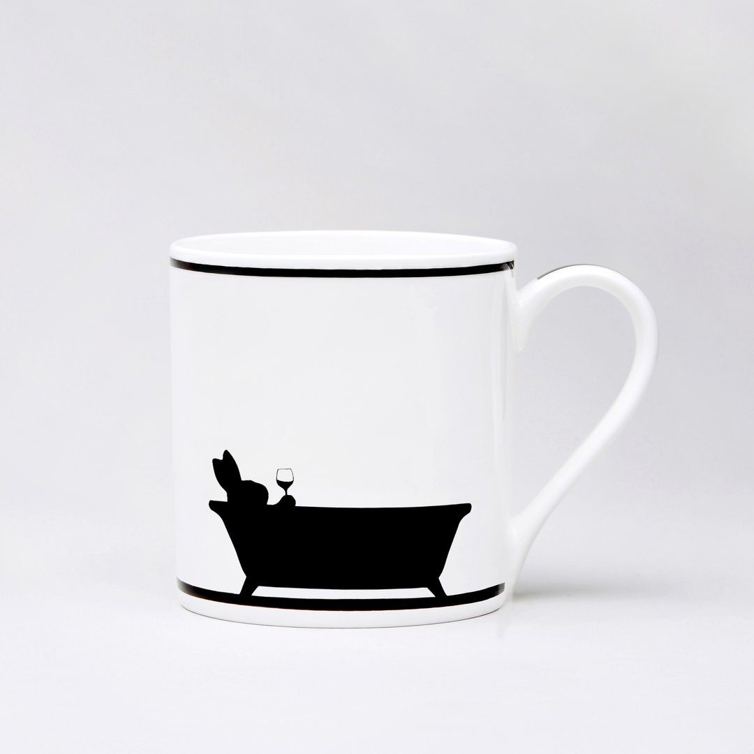 HAM Bathtime Rabbit Mug Mug HAM Made 