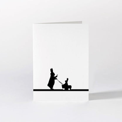 HAMMADE Insta Baby Rabbit Card Greeting & Note Cards HAM Made 