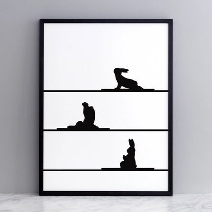 HAM Yoga Print