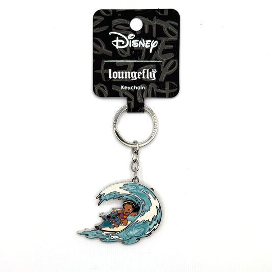 Disney Lilo & Stich Surfing Keychain