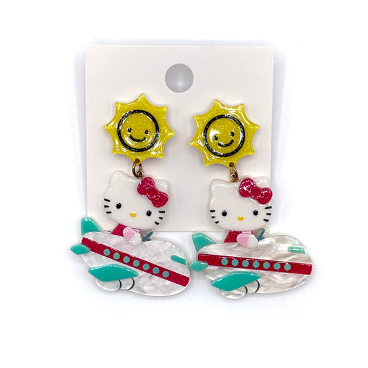 Irregular Choice Hello Kitty Kitty Air Earrings