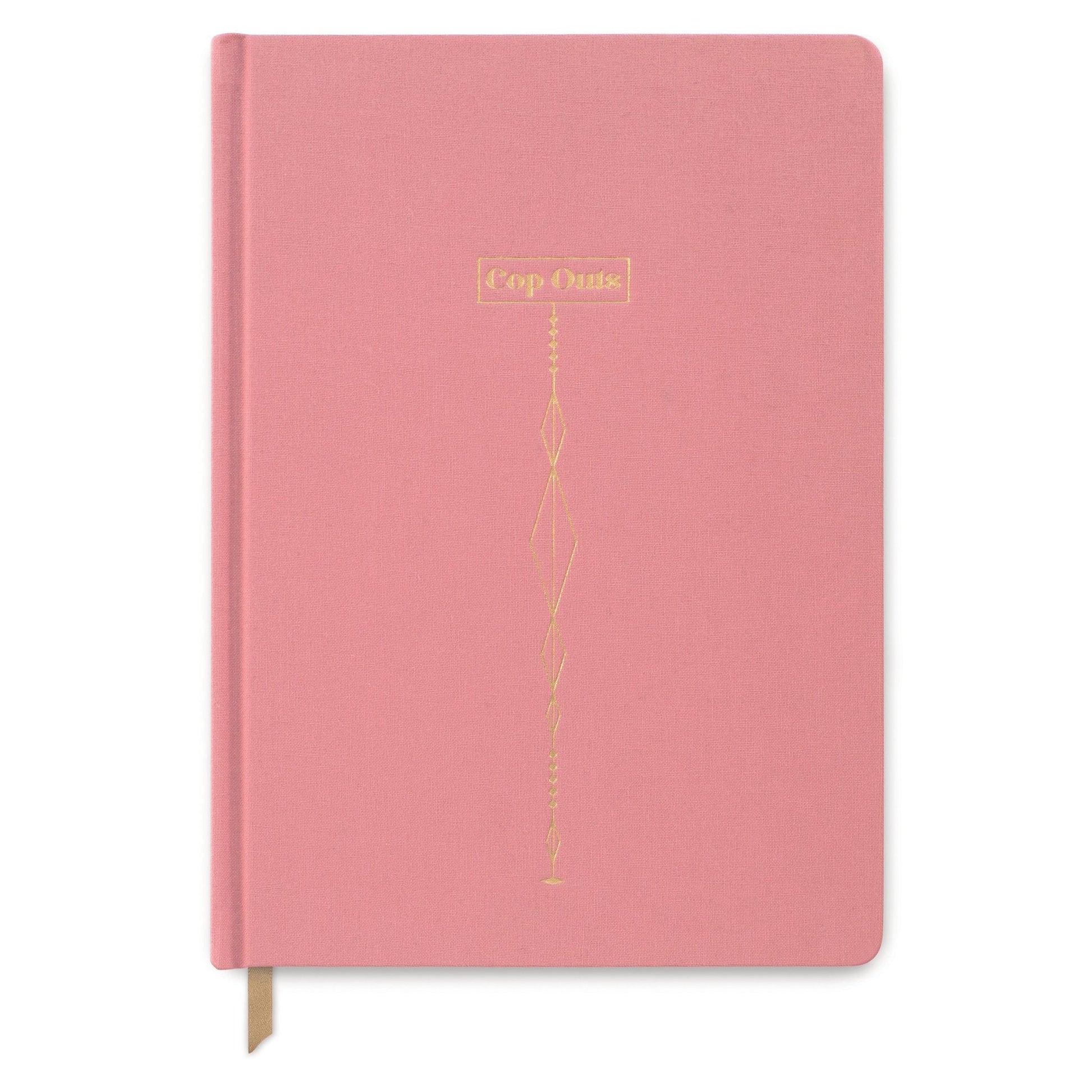 DESIGNWORKS "Cop Outs" Suede Cloth Journal JOURNAL Designworks Ink 