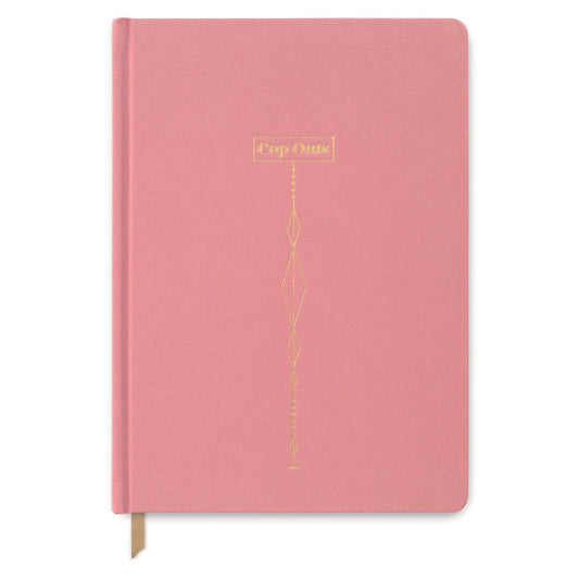 DESIGNWORKS "Cop Outs" Suede Cloth Journal JOURNAL Designworks Ink 