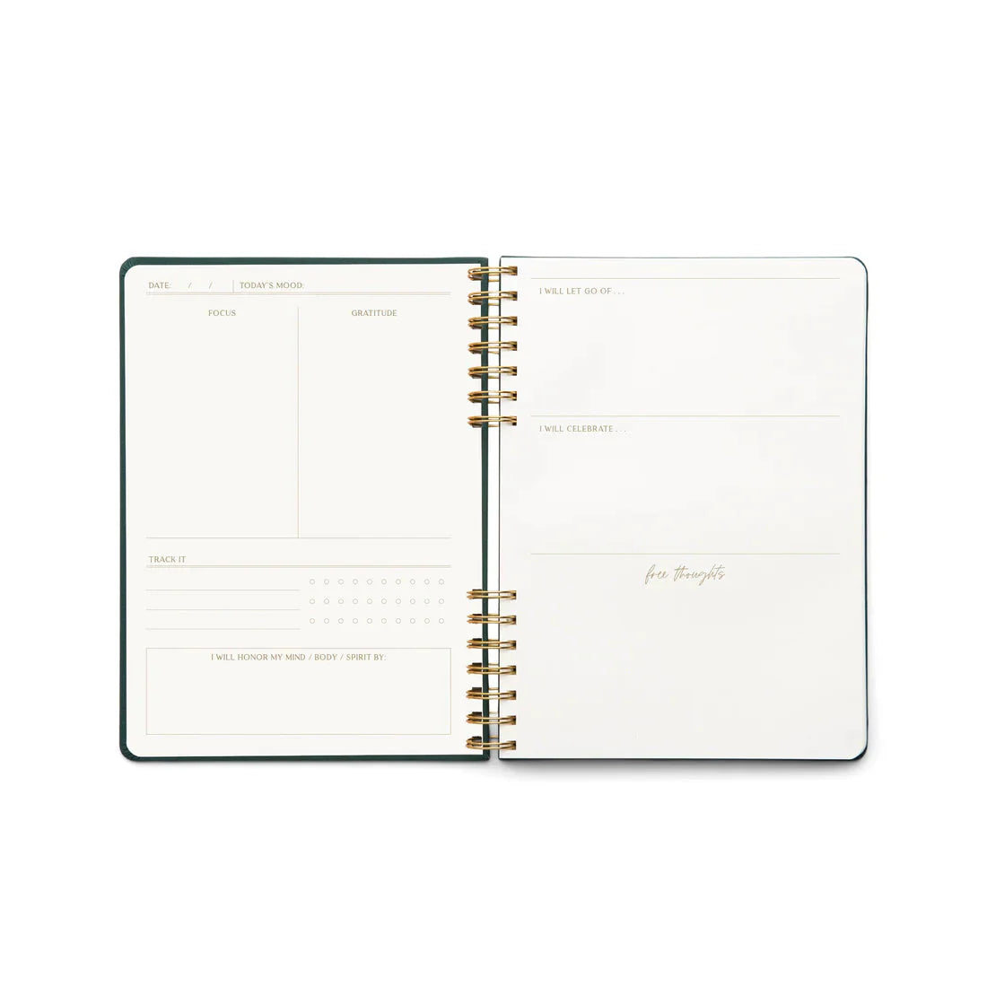 Guided Wellness Journal - Live Well notepad Designworks Ink 