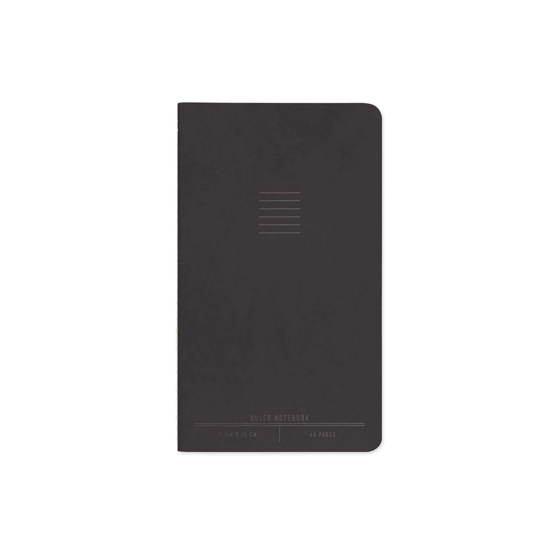 DESIGNWORKS INK - Flex Cover Notebook - Black Notebook Designworks Ink 