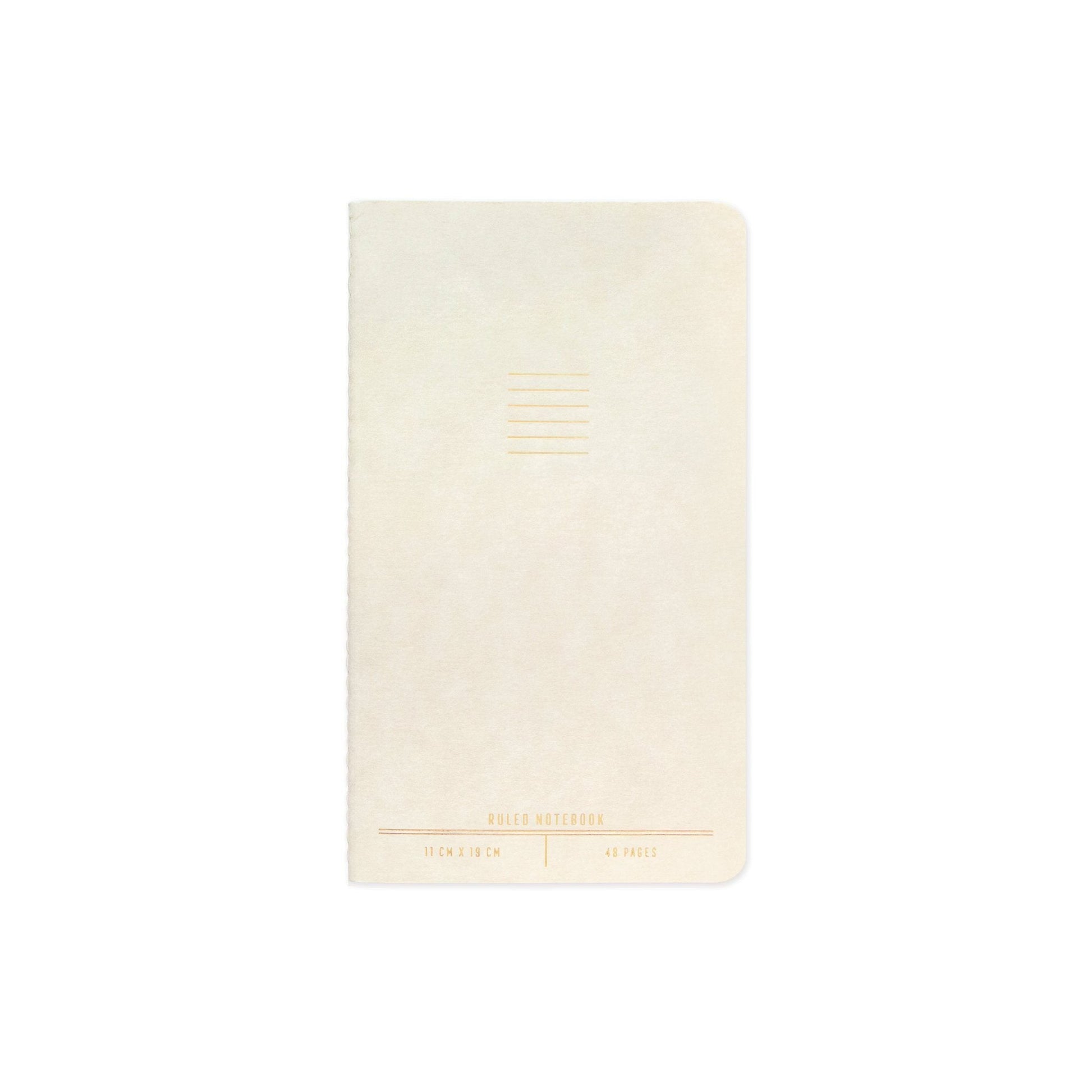 DESIGNWORKS INK - Flex Cover Notebook - Ivory Notebook Designworks Ink 